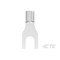 Te Connectivity Fork Terminal, #6 Stud Size, 1.65 mm², Bare Insulated 323127 - alternate 2